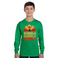 thumbnail image 2 of Awkward Styles Happy Thanksgiving Day Youth Long Sleeve Shirt for Boys Girls Gobble Turkey Crewneck Tee for Kids, 2 of 5