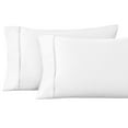 thumbnail image 2 of Superior Egyptian Cotton Solid Pillowcase Set, King, White, 2 of 5