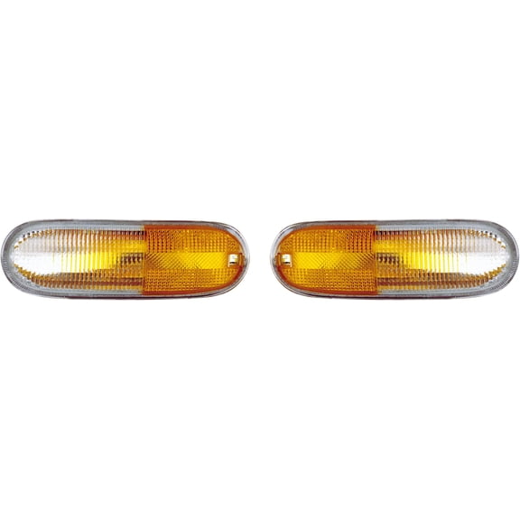 EPIC LIGHTING OE Style Halogen Corner Lights Assembly Replacement for VOLKSWAGEN 98-05 Beetle [ VW2520103 VW2521103 1C0953155L 1C0953156L ] Pair