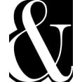 thumbnail image 2 of CAD Designs 15x18 White Modern Wood Framed Museum Art Print Titled - Ampersand, 2 of 4