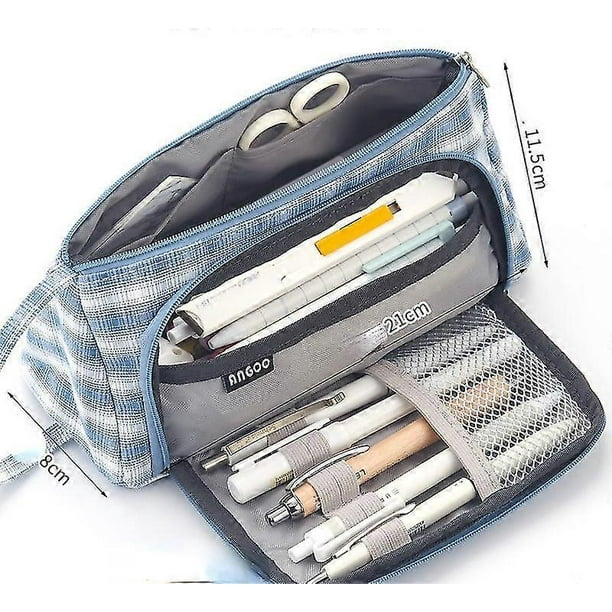 Estuche para lápices multicolor de gran capacidad para la temporada de regreso a clases,estuche para lápices escolares, estuche para lápices, estuche para lápices, papelería