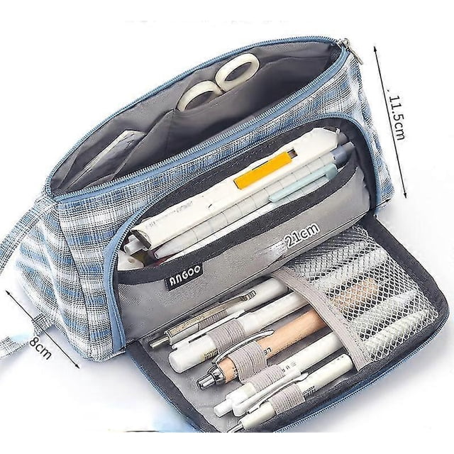 Estuche para lápices multicolor de gran capacidad para la temporada de regreso a clases,estuche para lápices escolares, estuche para lápices, estuche para lápices, papelería