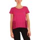 thumbnail image 3 of maison Jules - Camiseta básica con peplum de encaje para mujer, rosa, XS, 3 of 5