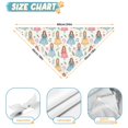 thumbnail image 6 of Dog Bandana 2 Pack,White Princess & Leaf Pattern Bandanas for Dogs,Cat Bandana,Small/ Large Dog Bandana 2 Size,Dog Bandanas, 6 of 6