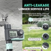 RainPoint Digital Hose Timer, Programmable Automatic Sprinkler Watering Controller for Garden Outdoor (ITV105)