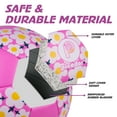 thumbnail image 5 of PP PICADOR Pink Flower Soccer Ball Size 4 for Kids Aged 6-12 Outdoor Sports Training, 5 of 7