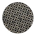 thumbnail image 3 of Taburete Capiz Accent de mesa Benzara, 51 cm, diseño cilíndrico, 3 of 5