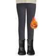thumbnail image 3 of Zecgelong Girls Lined Winter Leggings With Fleece Children High Waist Thermal Underwear Thick Leggings Warm Long Trousers Leggings With Pockets Size 7-8 Years, 3 of 5