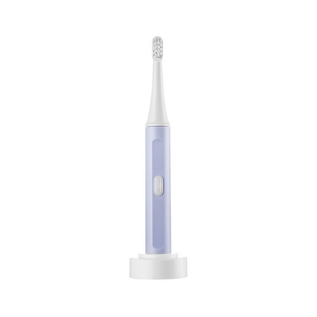 Cepillo de dientes eléctrico rotativo HUOGUO para adultos, impermeable, morado
