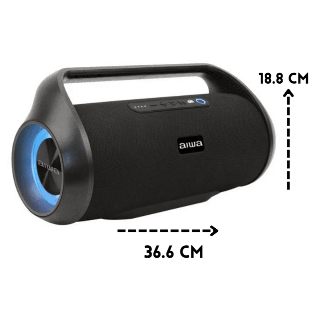 Bocina Aiwa Inalámbrica Aiwa Waterproof /True Wireless Aws800bt
