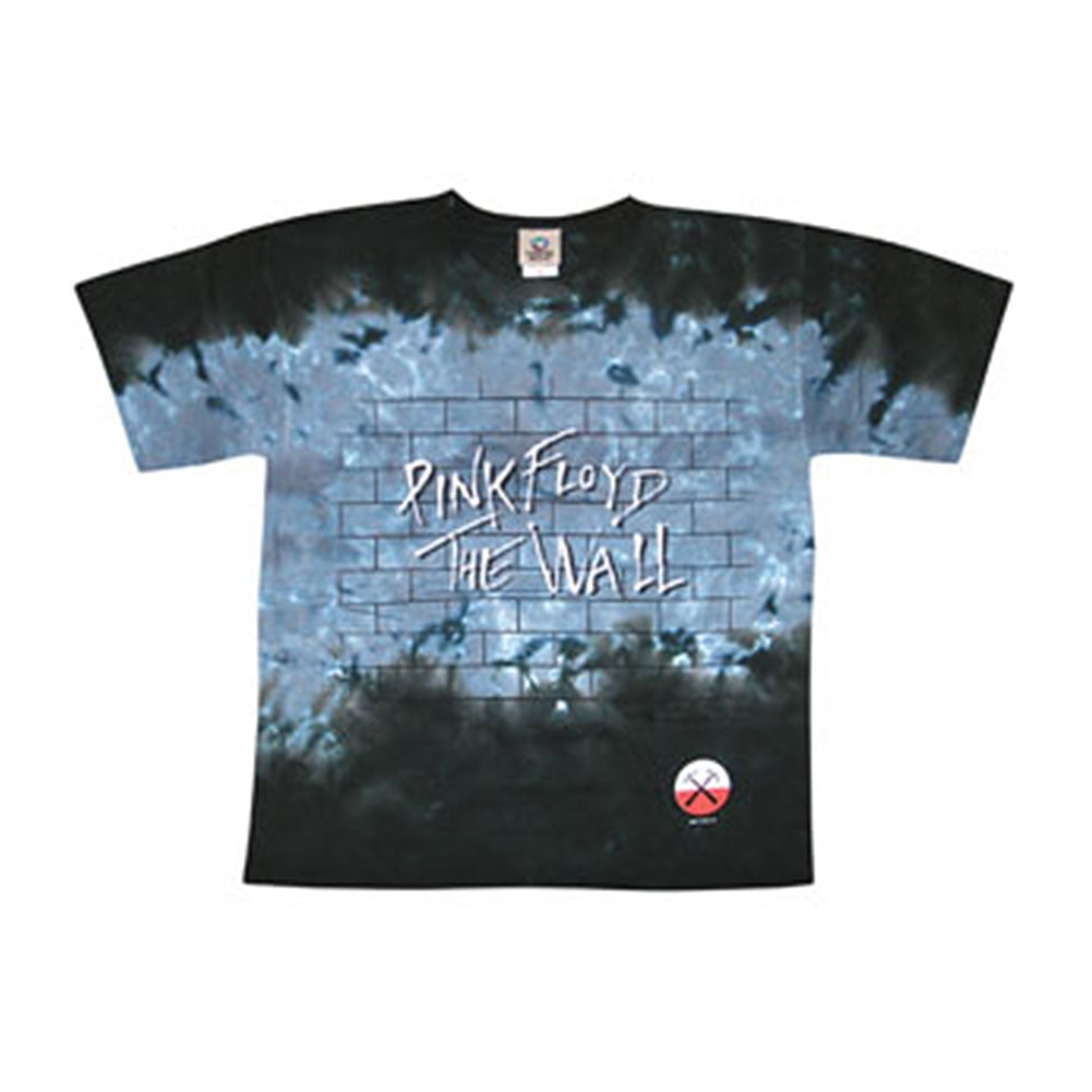 Pink Floyd - Pink Floyd Men's Brick In The Wall Tie Dye T-shirt Multi - Walmart.com