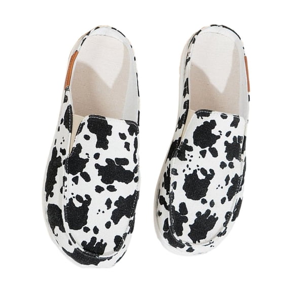 Qarigey 2 uds. De zapatillas de lona transpirables para mujer con suela de goma de larga duración, zuecos y pantuflas para mujer Calzado vaca 38.1
