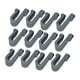 thumbnail image 1 of 12 pinzas de silicona para horno, universales, antideslizantes, de grado alimenticio, resistentes y protectoras para utensilios de cocina. gris, 1 of 9