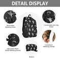 thumbnail image 4 of JIALIOU 14" Laptop Backpack Waterproof Airline Approved Stylish Casual Daypack for Travel Business College Work, Cartoon Mummy Dance, 4 of 8
