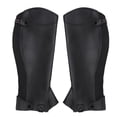 thumbnail image 2 of Equestrian Half Chap for Adults, Microfiber Protective Leg Guard Half Chap for Horse Riding, 2 of 7