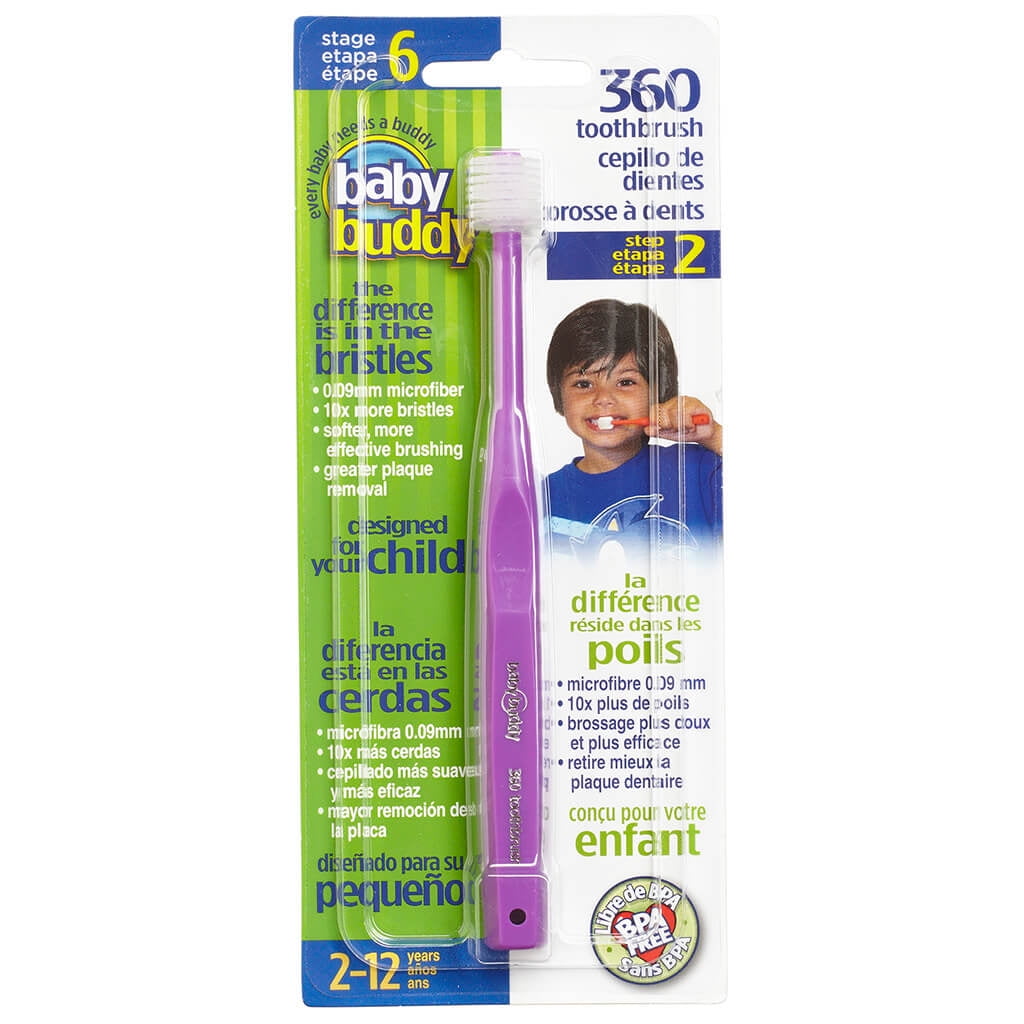 round baby toothbrush