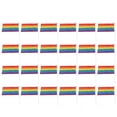 thumbnail image 1 of Mini Pride Flags, Small Lightweight Bright Color Gay Pride Flags  For Parading Decorations, 1 of 8
