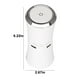 thumbnail image 3 of Purificador de aire portátil para hogar y coche - Filtro HEPA verdadero H13 para humo, alérgenos, mascotas inodoras • 28dB silencioso • USB alimentado • Modo automático, 3 of 6