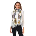 thumbnail image 2 of FORMRS Womens Scarf Winter Soft Long Big Warm Shawls Wrap Tassel Scarves, Colorful Floral, 2 of 9