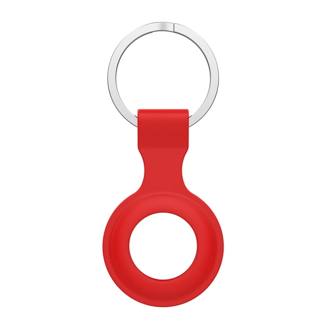 Funda de silicona para llavero para Apple Airtags Locator Tracker (rojo) Ehuebsd Para estrenar