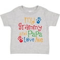 thumbnail image 3 of Inktastic Grammy and Papa Love Me Boys or Girls Toddler T-Shirt, 3 of 5