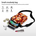 thumbnail image 7 of HELLHERO Shoulder Bag Polyester Double Deck Abstract Ember Splatter for Outdoor Travel Daily Use Men, Women, 7 of 7