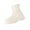 White, variant on HAOTAGS Womens Rain Boots, Shoes Solid Color Waterproof Casual for Rainy Day Wear White 7.5