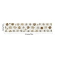 thumbnail image 3 of Christmas Table Runner - Snowflake Style - Merry Xmas Tablecloth Winter Holiday Home Kitchen Dining Room Decoration - 13x72 inch, 3 of 6
