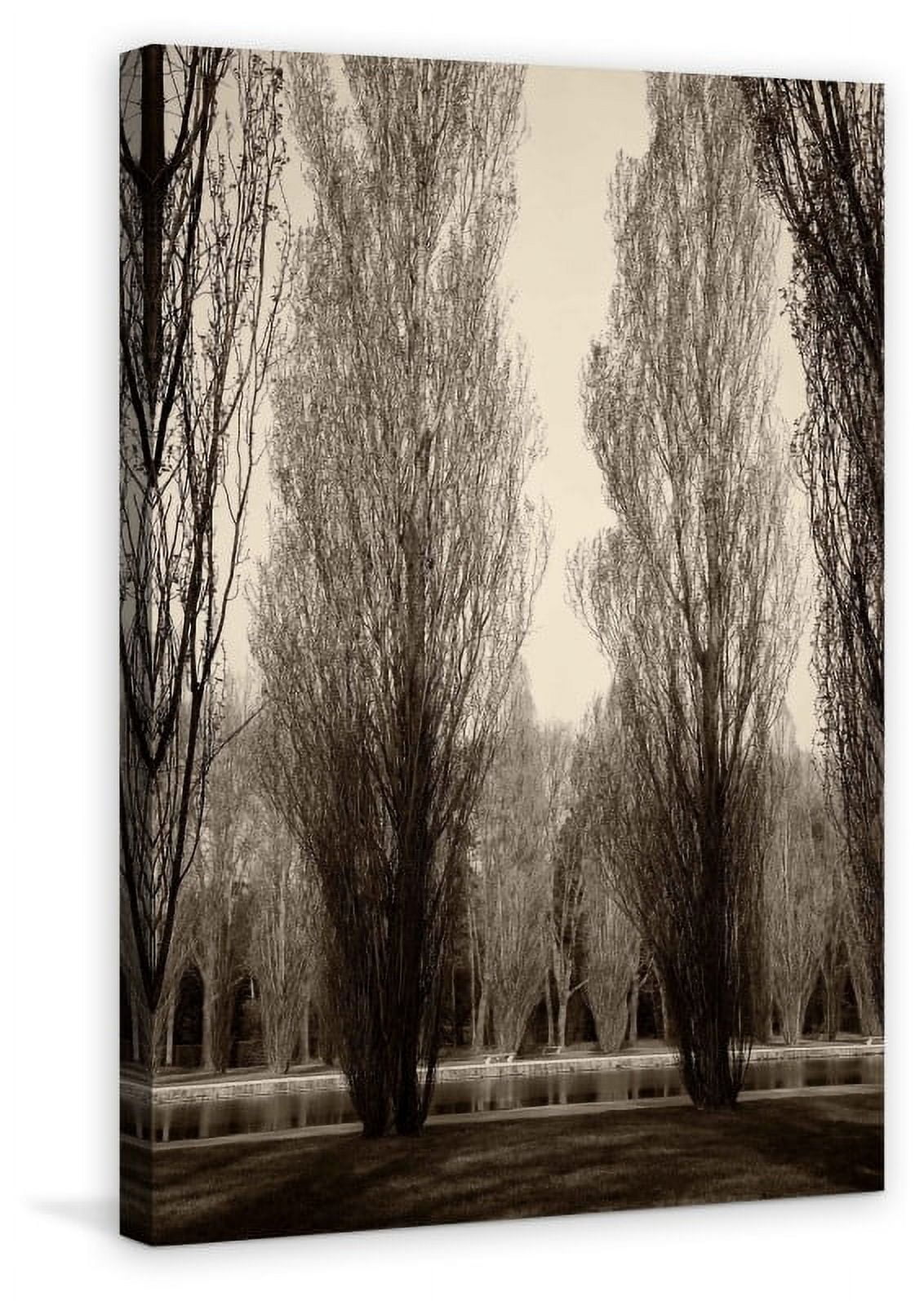 "Tree Pair" Painting Print on Wrapped Canvas