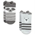 thumbnail image 6 of Hudson Baby Infant Boy Cotton Rich Newborn and Terry Socks, Boy Woodland 8-Pack, 0-6 Months, 6 of 6