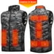 thumbnail image 5 of Chaquetas Térmicas Eléctricas Unisex A Prueba Viento para Invierno Senderismo (Multicolor S), 5 of 7