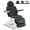 Black, variant on BarberPub 4 Motor Electrical Facial Beauty Bed Massage Table Chair with Hand/ Foot Control, 400 lbs Capacity(Black)