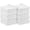 White, variant on Utopia Towels Cotton Shop Towels 12x14 Inch, 100 Pack Soft, Absorbent Reusable Cotton Rags, Durable and Multipurpose Cleaning Shop Towel for Auto, Garage, Bar, & Home Cleaning Red