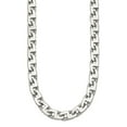 thumbnail image 3 of Stainless Steel Fancy Chains Necklace Chain Chisel Polished 24 inch Square Link 10 mm, 3 of 6