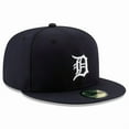 thumbnail image 3 of Men's New Era Navy Detroit Tigers  Collection On-Field Home Low Profile 59FIFTY Fitted Hat, 3 of 6