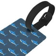thumbnail image 3 of Honeii Cute Shark Print Luggage Tags for Suitcases, Airplane Travel Essentials for Flying, International Travel Must Haves, and Luggage Accessories, 3 of 7