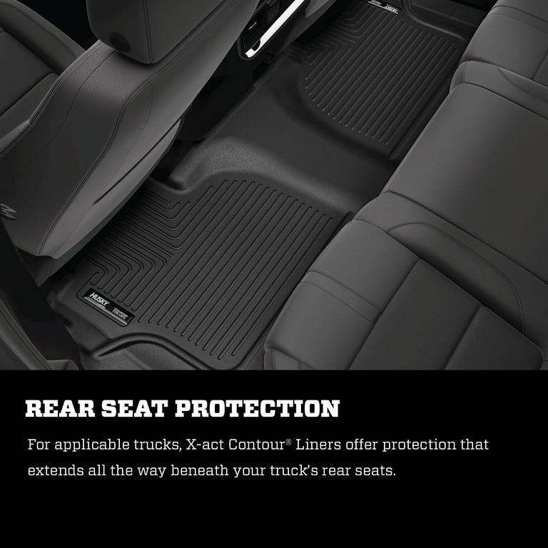 Husky Liners X act Contour Series Front Floor Liners Black Fits 15