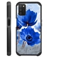 thumbnail image 1 of Compatible with Samsung Galaxy A13 Hybrid Fusion Guard Phone Case Cover (Blue Peony Flower), 1 of 1