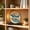 Blue, variant on Taicans Rotatable Dynamic Sand Art Picture - Round Flowing Sand Painting with Metal Stand,Calming Quicksand Desktop Ornament for Stress Relief