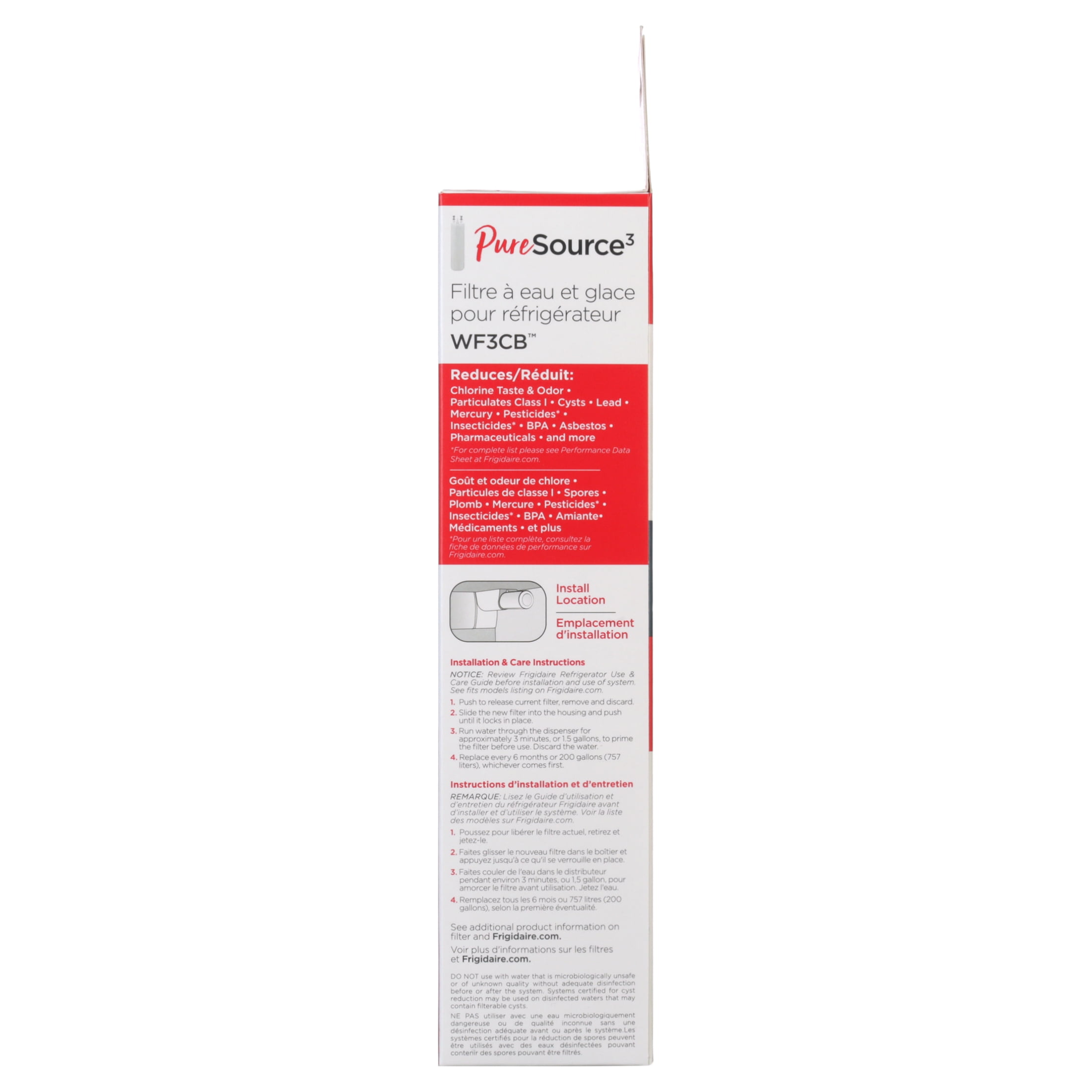 FRIGIDAIRE PureSource 3 & PureAir Ultra Water & Air Filter Combo Kit