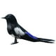 thumbnail image 5 of Plumas Artificiales perfecl Aves Magpie Decoración de Jardín Navidad, 5 of 5