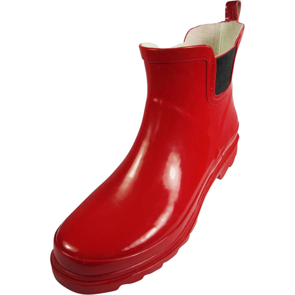Norty Women Low Ankle High Rain Boots Rubber Snow Rainboot Shoe Bootie ...