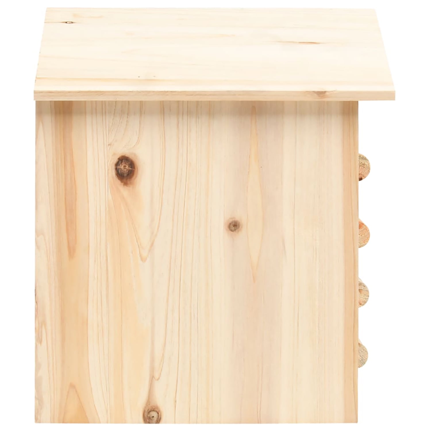 Pefilos 11" Bat House for Outdoors Clean Your Backyard from Mosquitoes, Wooden Bat Box Kit, Beige Pefilos 11" Bat House for Outdoors Clean Your Backyard from Mosquitoes, Wooden Bat Box Kit, Beige