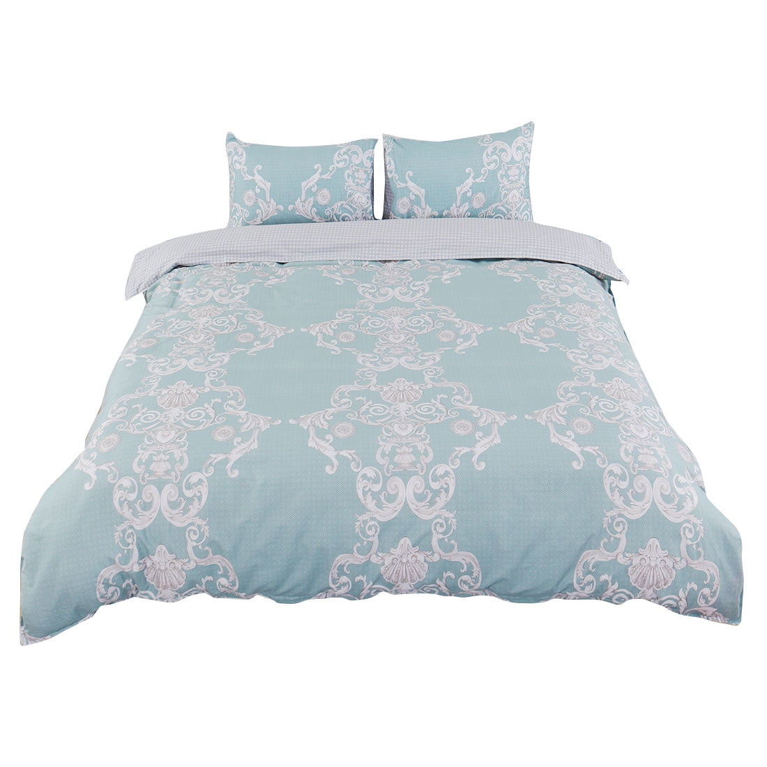 Duvet Cover Set Duvet Covers And Pillowcases Double Size Blue