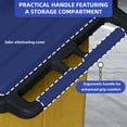 thumbnail image 3 of Heavy-Duty Janitorial Cart with Multi-Tier Storage, 2 Garbage Bags, Gloves & Lid, 3 of 10