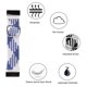 thumbnail image 4 of Correa de Repuesto de Reloj de Nailon Ajustable para Vertix 2 - Pulsera Deportiva Transpirable y Absorbente de Sudor Se Adapta a Fenix ​​​​7X 6X 5X Perfecta para Nadar ANGGREK Otros, 4 of 8
