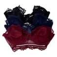 thumbnail image 3 of Paquete de Bralette Adda Lingerie Modelo Melinda, Estilo Bralette, Colores surtidos, 3 of 5