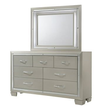 Homestock Asian Allure Dresser & Mirror Set