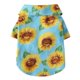 thumbnail image 1 of Camiseta de verano para mascotas Camisa para perros estilo hawaiano XZCS06 SunflowerM, 1 of 5
