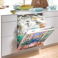 thumbnail image 2 of Yayeee Magnetic Dishwasher Cover for The Front Decoration Home Kitchen Machine Sticker Protector, Green Window, 2 of 6